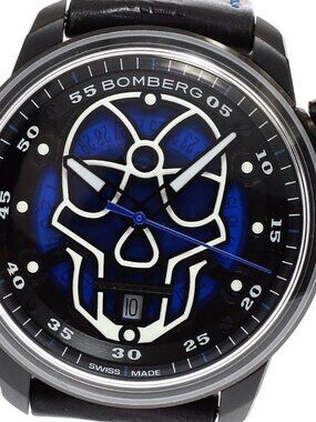 BOMBERG BB-01 Skull CT43APBA.23-2.11 Date Blue Dial Automatic Men's Watch_881473